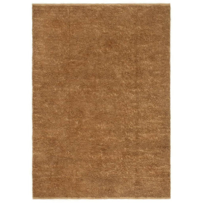 Alfombra De Nudo Hecha A Mano Yute Y Algodón 80x160 Cm / Vetonek_4