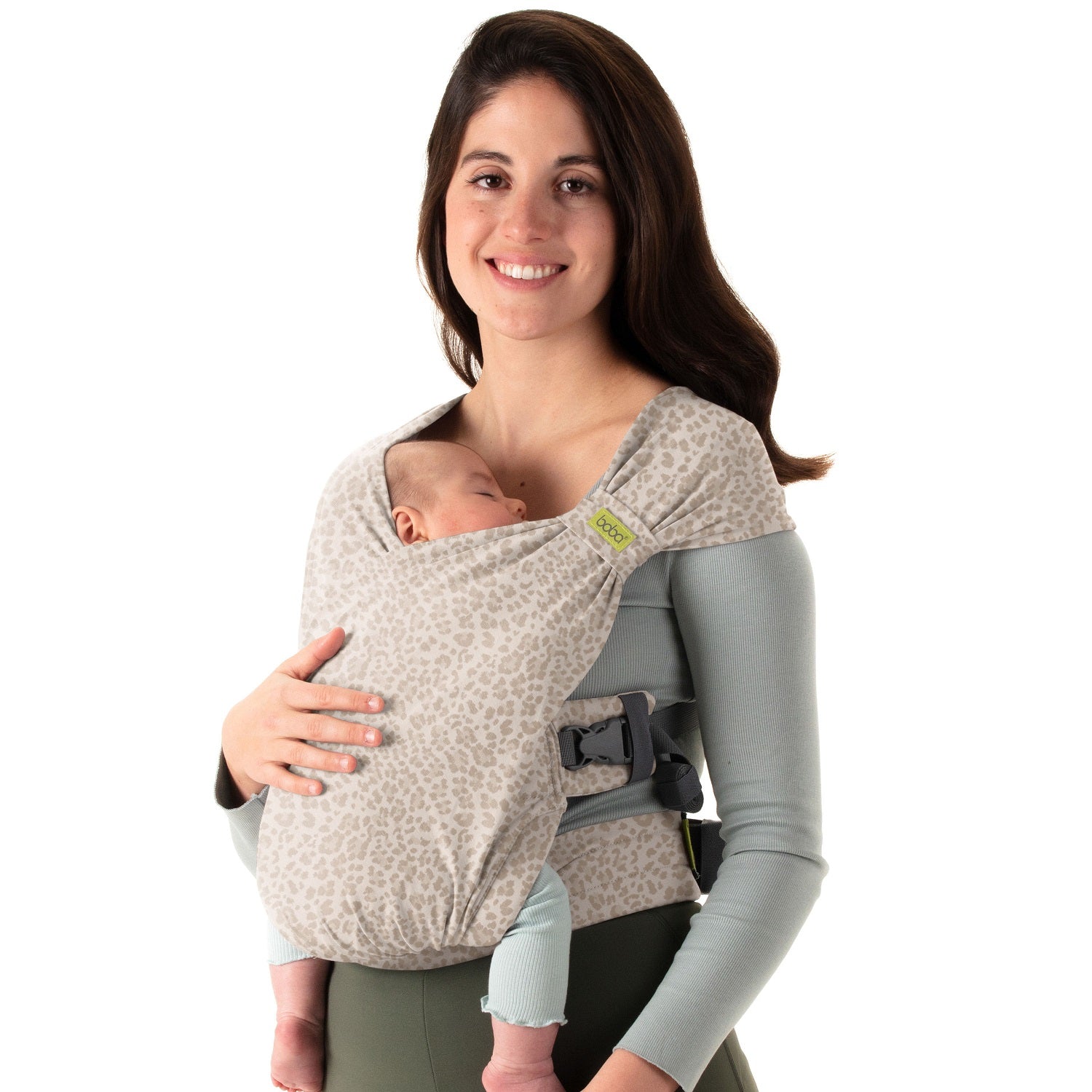 Portabebé Evolutivo Fular Mochila Boba Bliss Sand Leopard_2