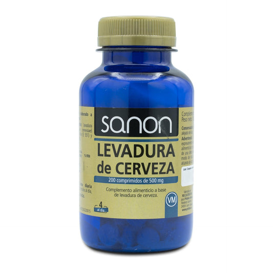 Levedura de Cerveja SANON 200 comprimidos de 500 mg