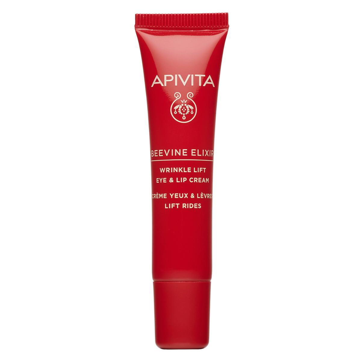 Contorno dos olhos e lábios, lifting de rugas BEEVINE ELIXIR, APIVITA 15 ml