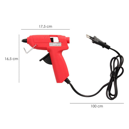 Pistola Termocolante Wolfpack- Ide 10w/ 7 Mm Mini