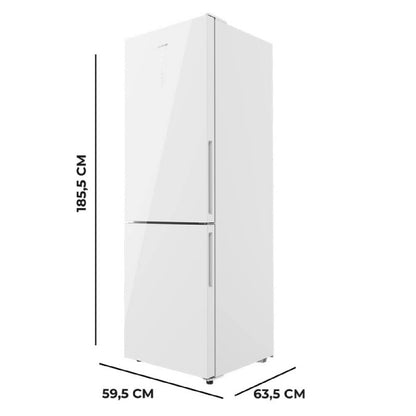 Cecotec Frigorífico Combi Bolero Coolmarket Combi 322 White Cristal D_1