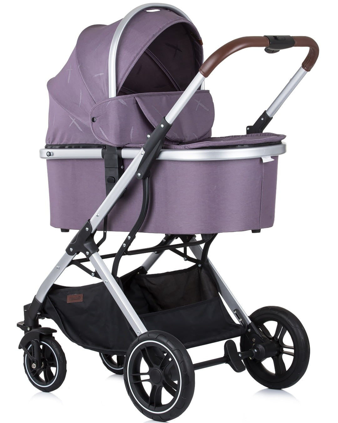 Carrito De Bebé Zara Trío Hasta 22 Kg Capazo Duro Lilac_1