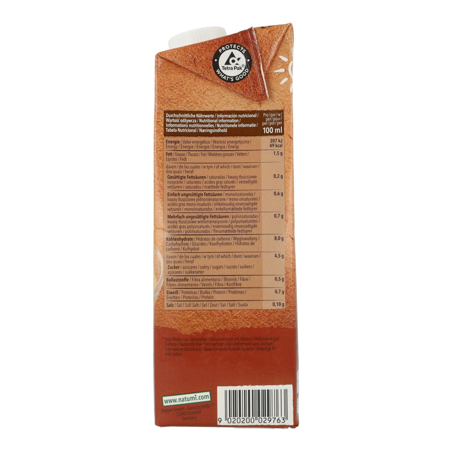Bebida Biológica de Aveia e Café Natumi 1 L