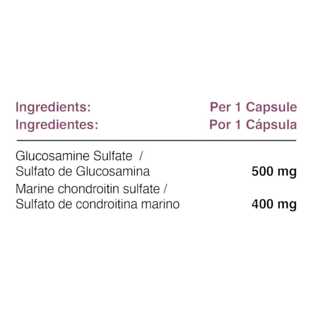 Glucosamina - Condroitina 900 60 Caps_1