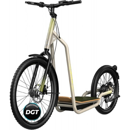 Bicinete Urban Homologado. 1000 W, Autonomía Hasta 50 Km, Ruedas De 20 Y 26'', Doble Sistema De Frenado, Batería De 48v Y 12.5 Ah, Base Xl De Madera_0