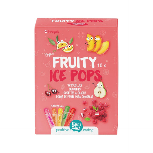 Picolés de Fruta Terrasana Ice Pops 10 x 40 g