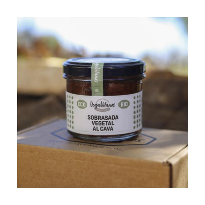 VegaVilanos Sobrasada Vegetal Biológica com Cava 100 g