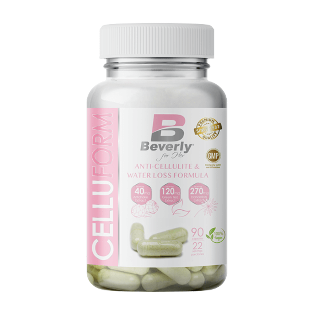 Cellu Form 12 - 90 Cápsulas - Quemadores - Beverly Nutrition_0