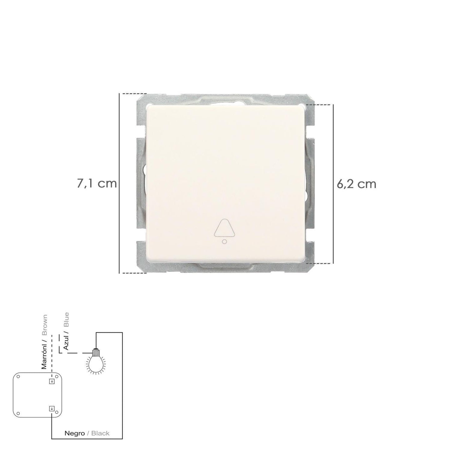 Pulsador Oryx Timbre (mecanismo)