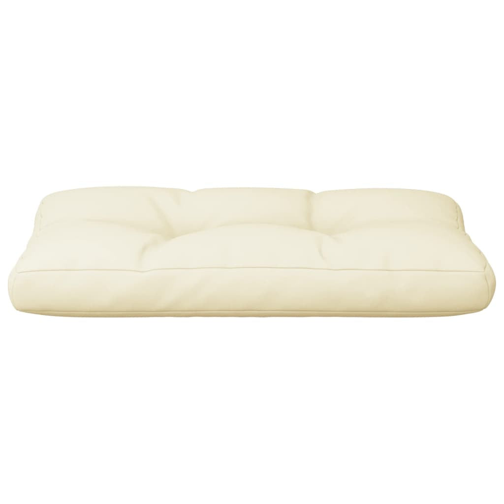 Vidaxl Cojín Para Sofá De Palets Tela Crema 70x40x12 Cm_3