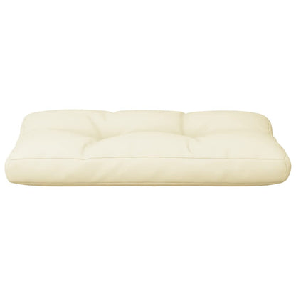 Vidaxl Cojín Para Sofá De Palets Tela Crema 70x40x12 Cm_3