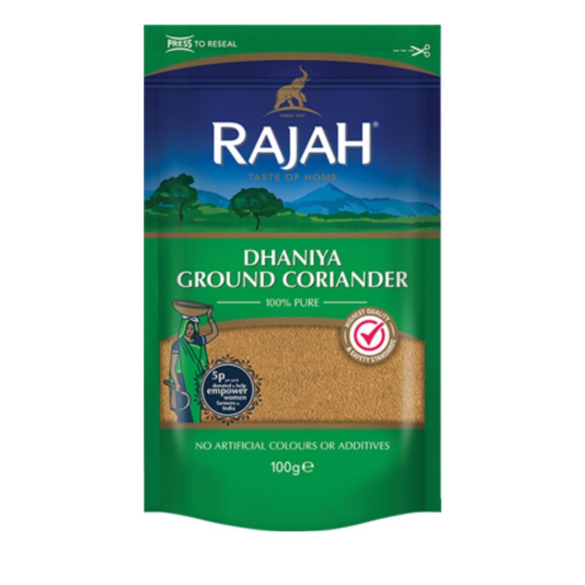 Coentros em pó (coentros) Rajá 100g