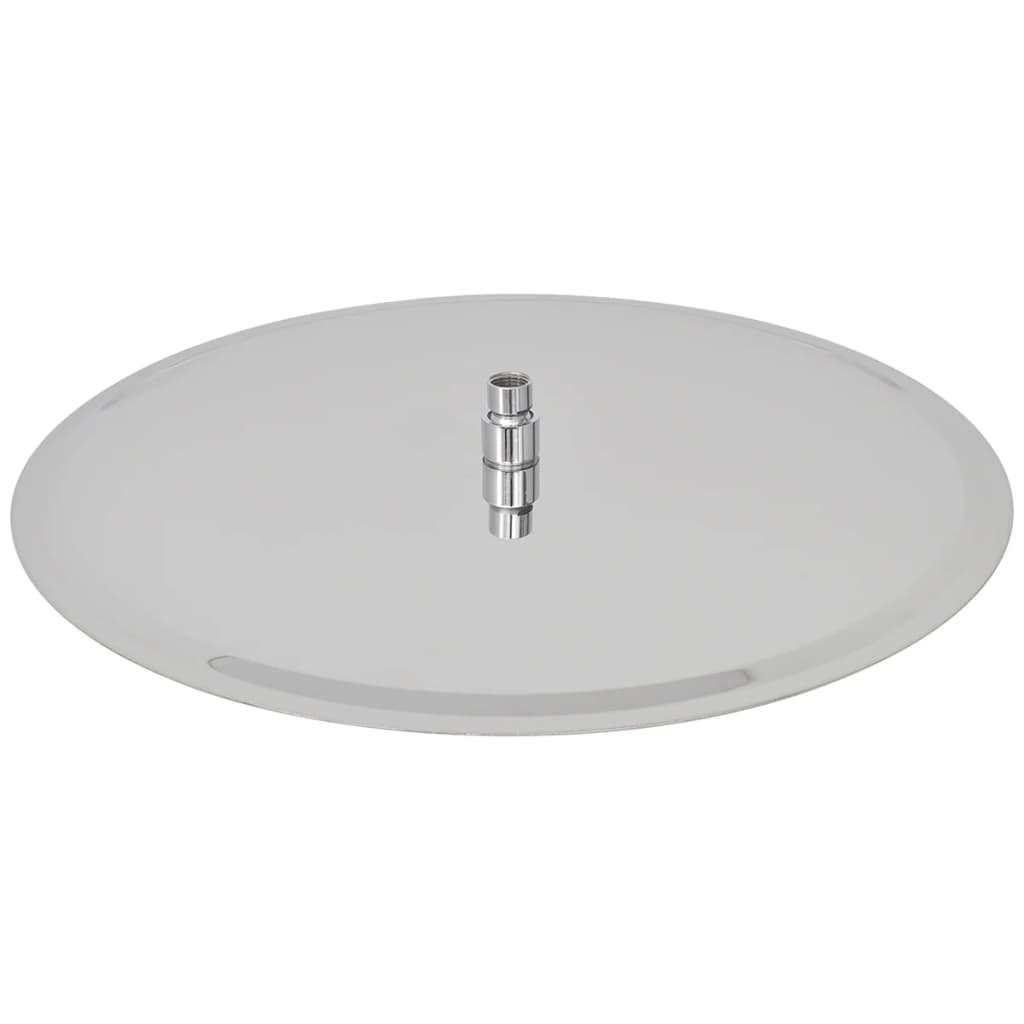 Cabezal De Ducha Redondo Efecto Lluvia Acero Inoxidable 20 Cm / Vetonek_1