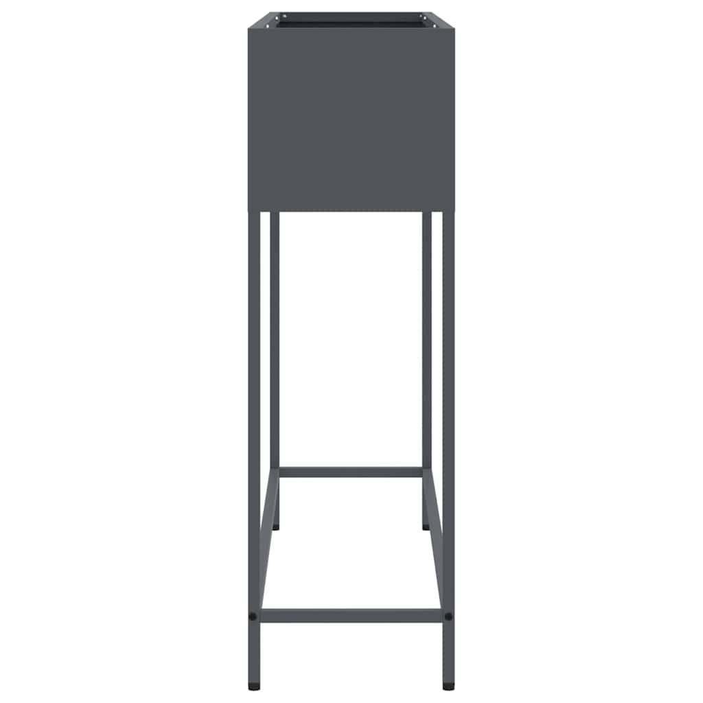 Jardinera Elevada Antracita 100 X 26 X 82 Cm Acero_5