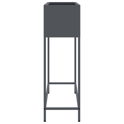 Jardinera Elevada Antracita 100 X 26 X 82 Cm Acero_5