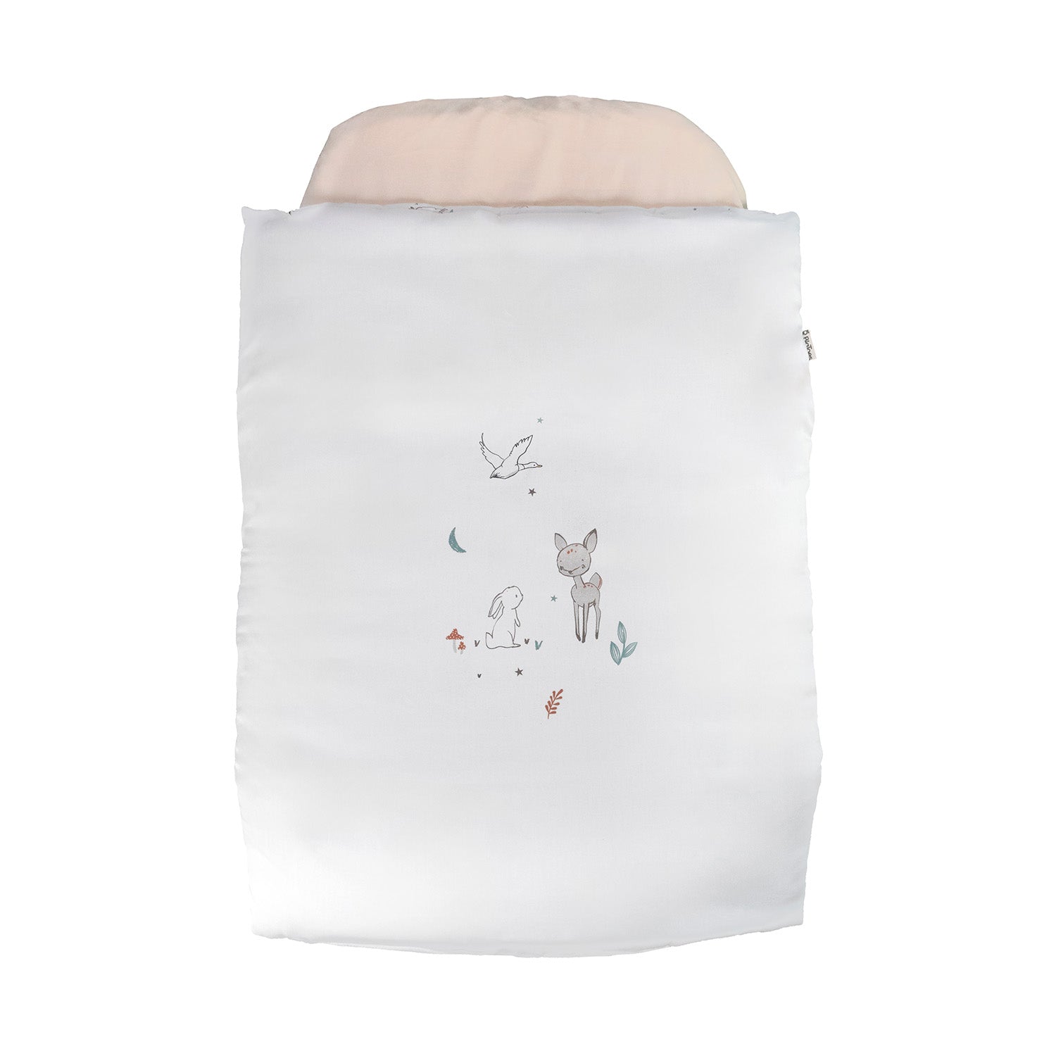 Pack Funda Nórdica Con Relleno Y Bajera Para Minicuna Bigtoes Flex_1