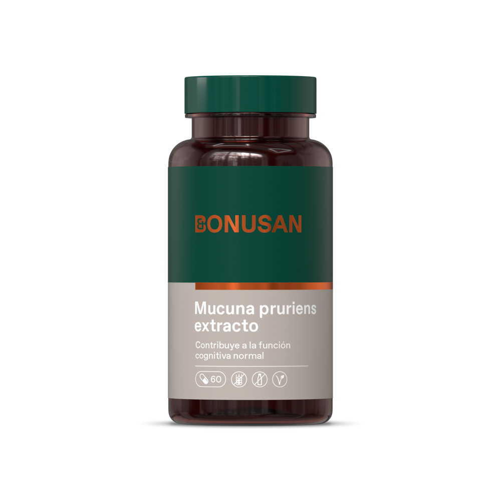 Extrato de Mucuna pruriens Bonusan 60 cápsulas vegetais