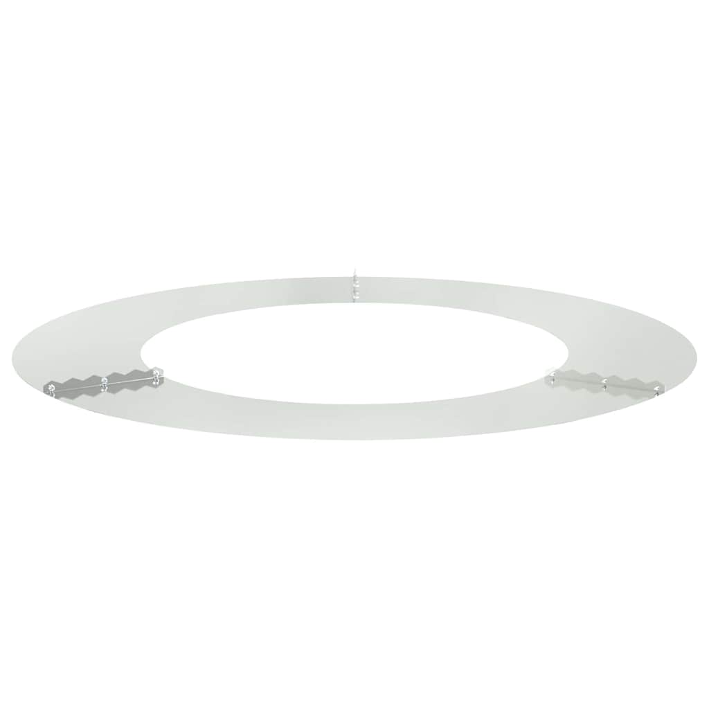 Adecuado Para Anillos De Árbol Plano 5 Uds. Plateado Ø50/80 Cm_3