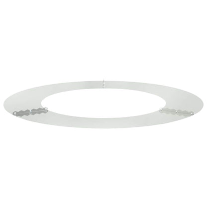 Adecuado Para Anillos De Árbol Plano 5 Uds. Plateado Ø50/80 Cm_3