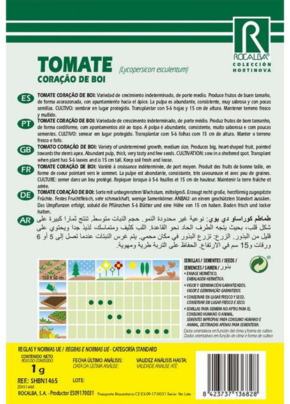 Semillas Tomate Corazón De Buey 1g_1