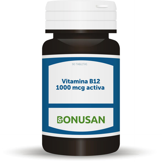 Vitamina B12 1000 mcg ativa 90 comprimidos Bonusan sublinguais