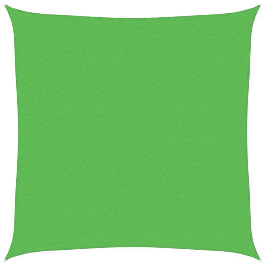 Vidaxl Toldo De Vela Hdpe Verde Claro 160 G/m² 4x4 M_0