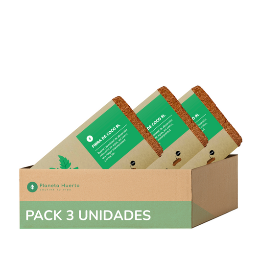 Substrato de Fibra de Coco Planeta Huerto 27 Litros 