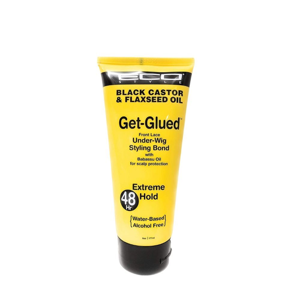 Gel De Estilo Black Castor Y Aceite De Linaza Eco Style Get-glued [48hr Extreme Hold] 177ml_0
