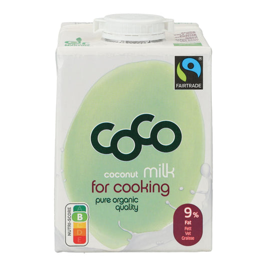 Creme de Leite de Coco Biológico Dr. Antonio Martins para Cozinhar 500 ml