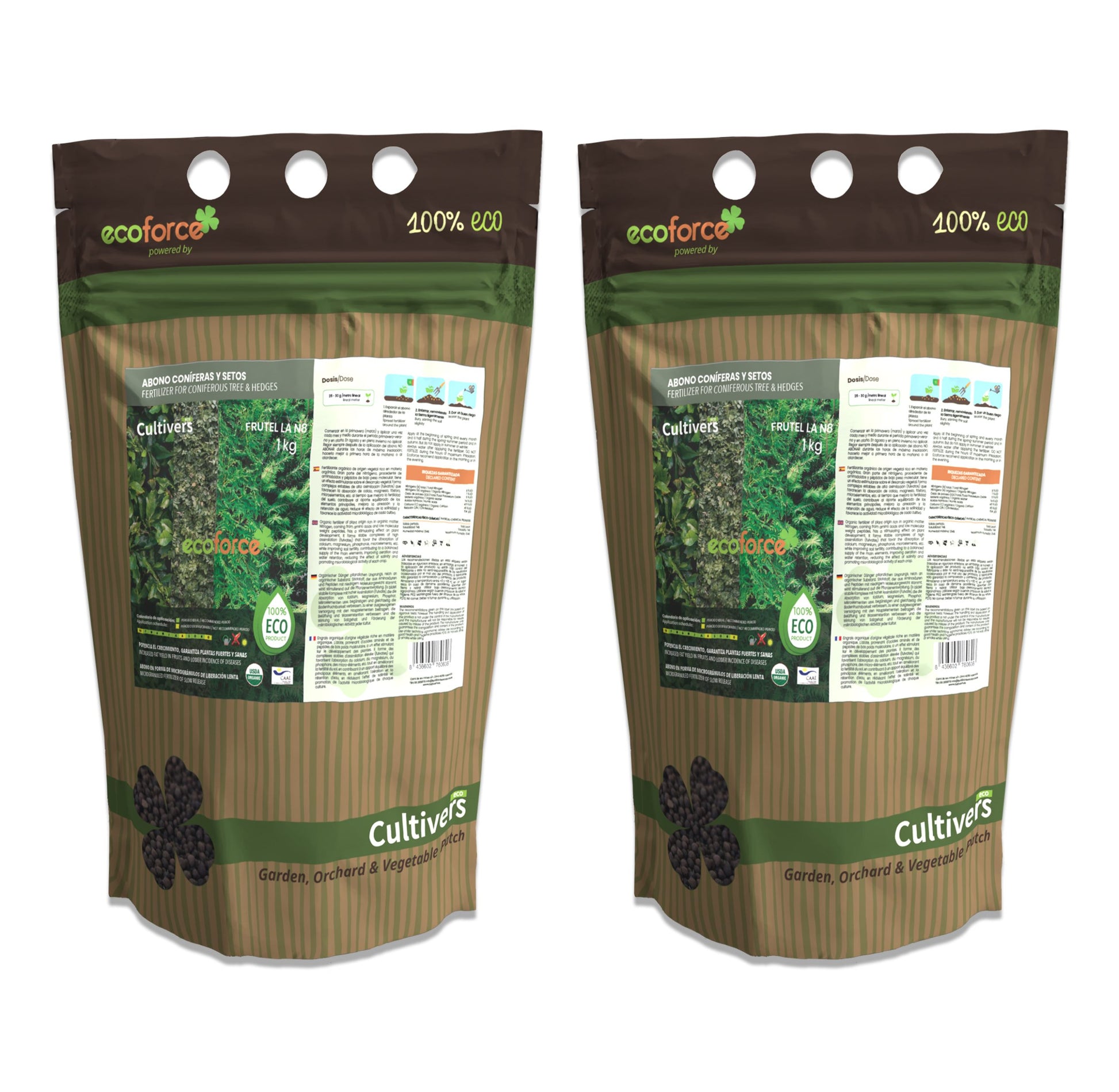 Abono Coníferas Ecológico Cultivers