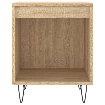 Mesitas Noche 2 Uds Madera Ingeniería Roble Sonoma 40x35x50 Cm_3