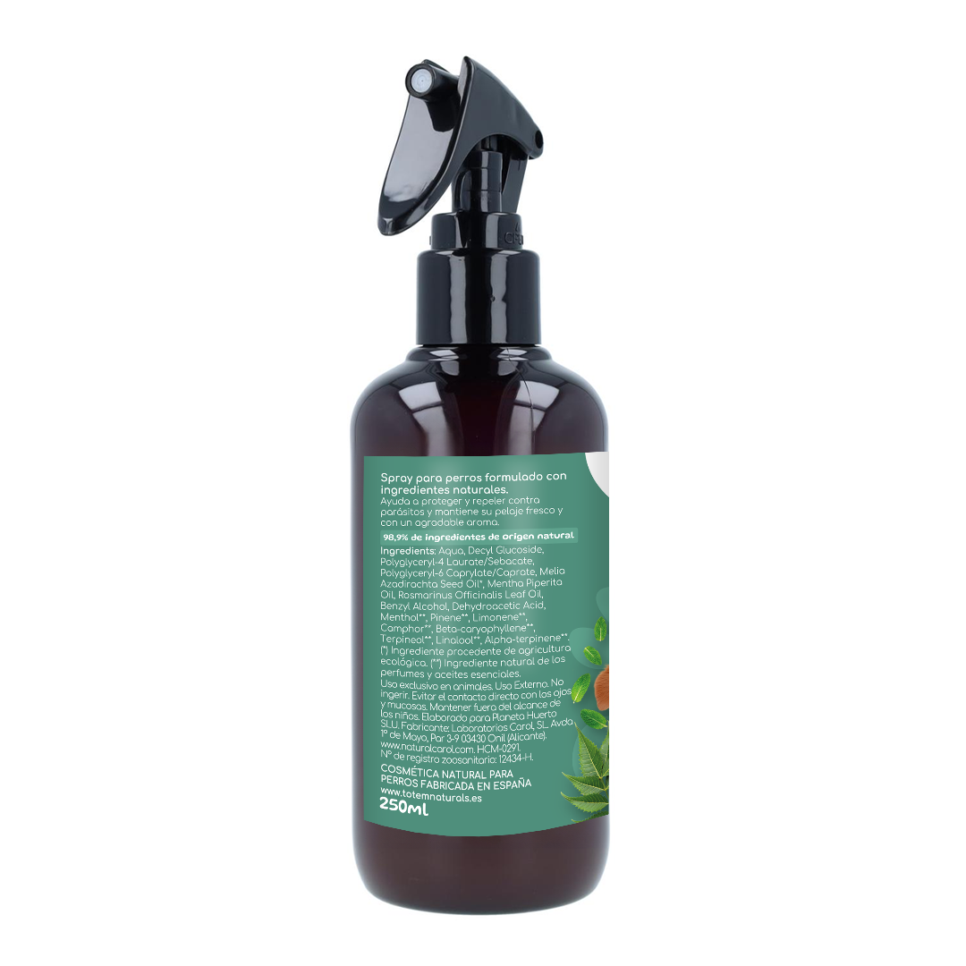 Spray repelente natural para cães Totem Naturals 250 ml