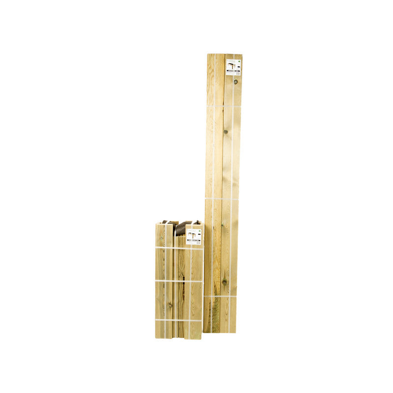 Mesa De Cultivo Elevada Madera Tratada Exterior Hortalia Gardenbrico XXl40 200x80x40 Cm_4