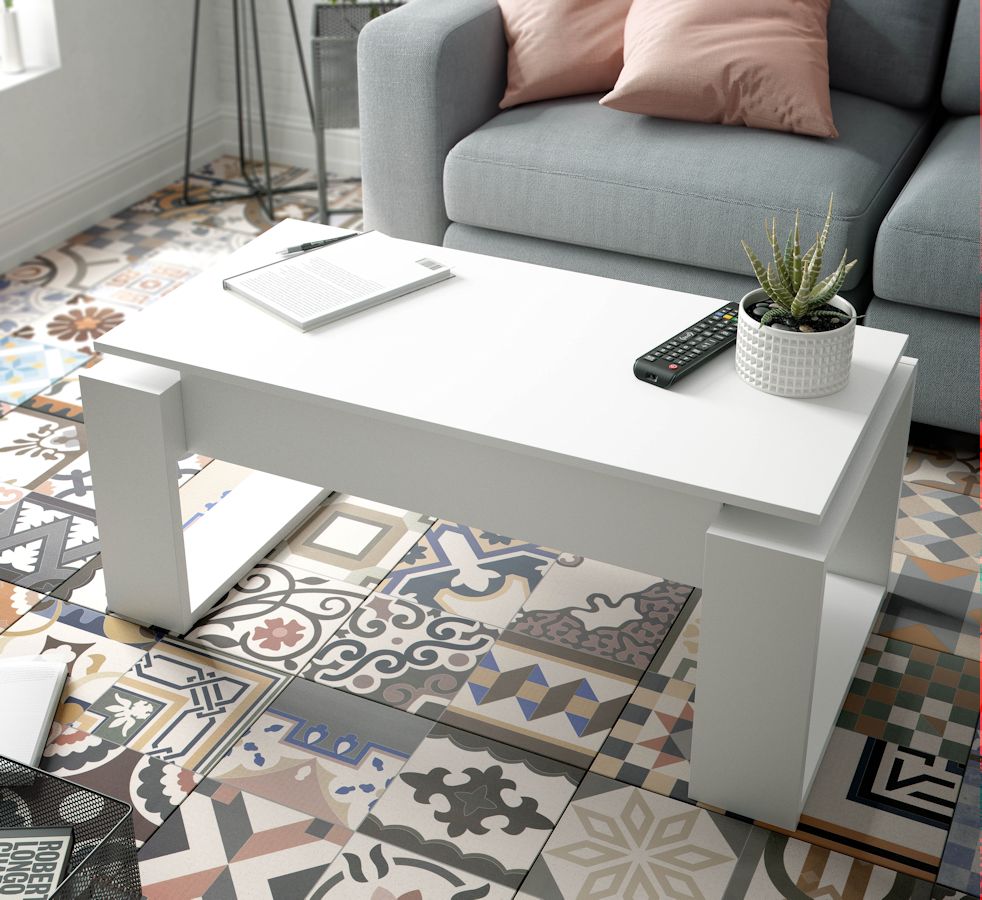 Mesa Centro Elevable Urban Blanco Artik_2