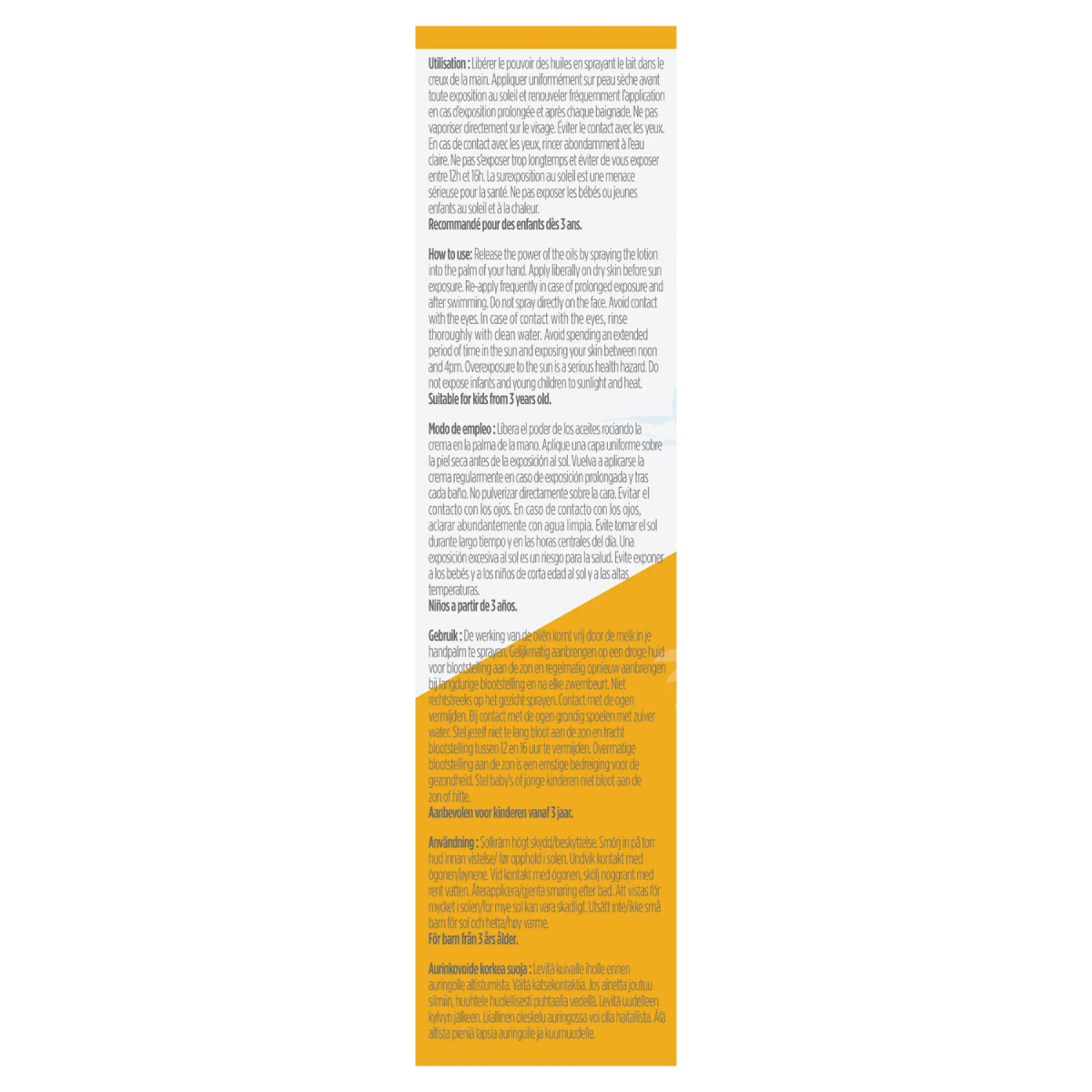 Bioregena Protetor Solar Infantil FPS 50 Spray 90 ml