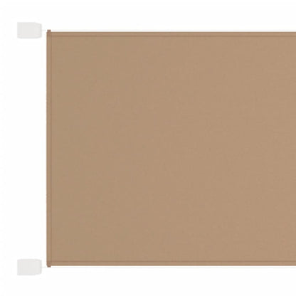 Vidaxl Toldo Vertical Tela Oxford Gris Taupé 200x360 Cm_0
