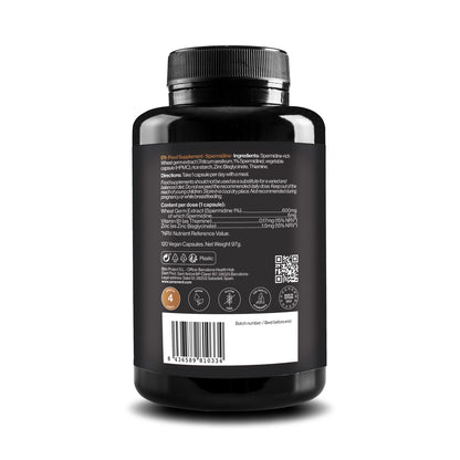 Espermidina, 6 mg, com vitamina B1 e zinco, Zenement, 120 cápsulas vegan