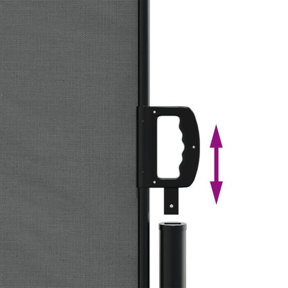 Toldo Lateral Retráctil Gris Antracita 120x1000 Cm_4