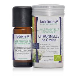 Óleo essencial de Citronela biológico Ladrome, 10ml