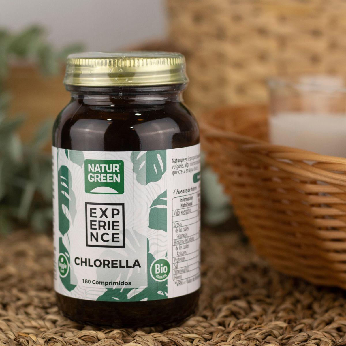 Chlorella Vita Superlife Naturgreen 180 comprimidos, 90 gr