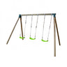 Masgames Nori Xl Triple Square Wooden Swing.