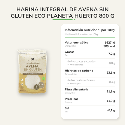 Información nutricional