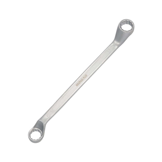 Llave Estrella Acodada Plus Acero Cromo Vanadio 16x17 Din 838. Llave Doble Boca Acodada, Llave Fija Estrella Acodada_0