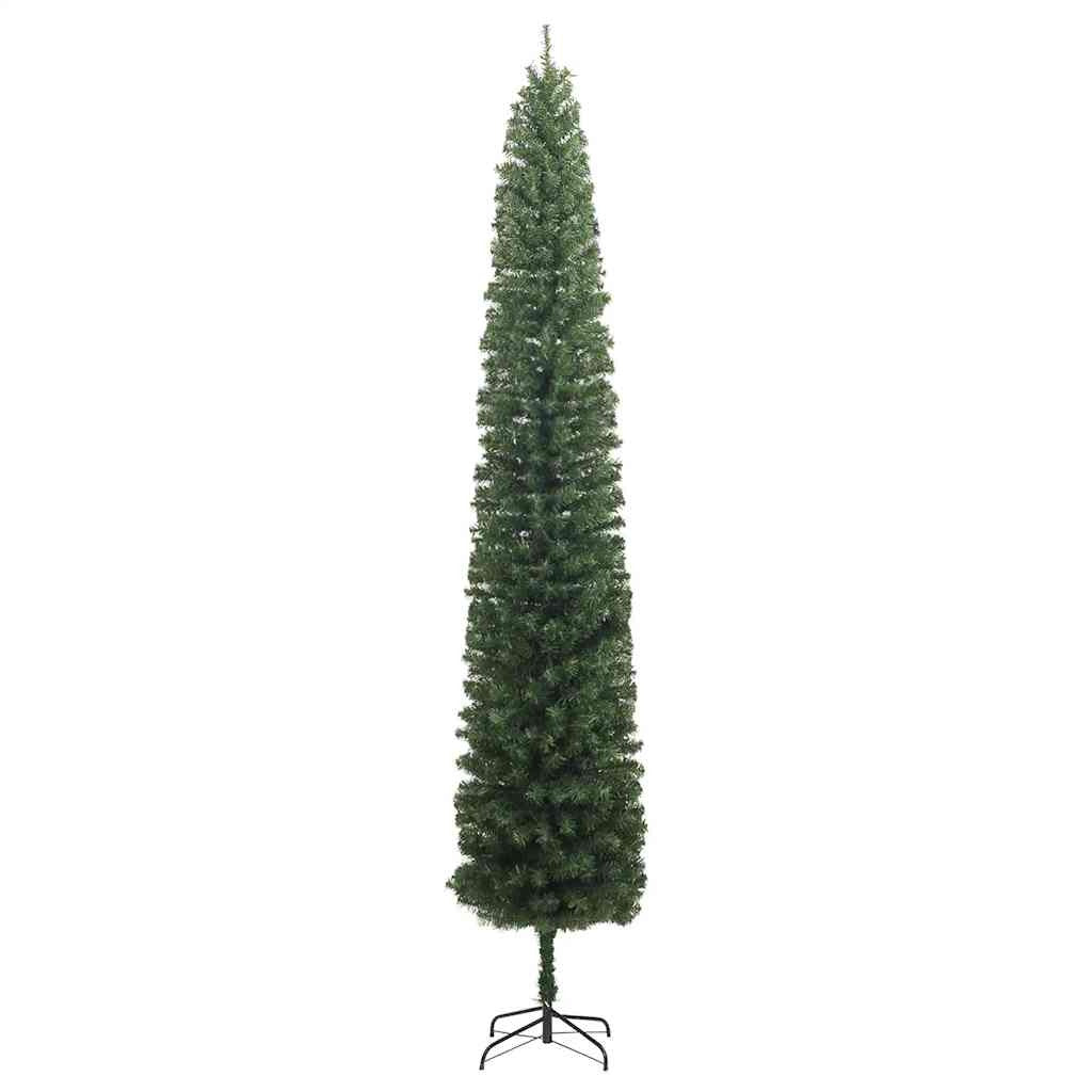 Vidaxl Árbol De Navidad Estrecho Con 300 Led Y Bolas 270 Cm_4