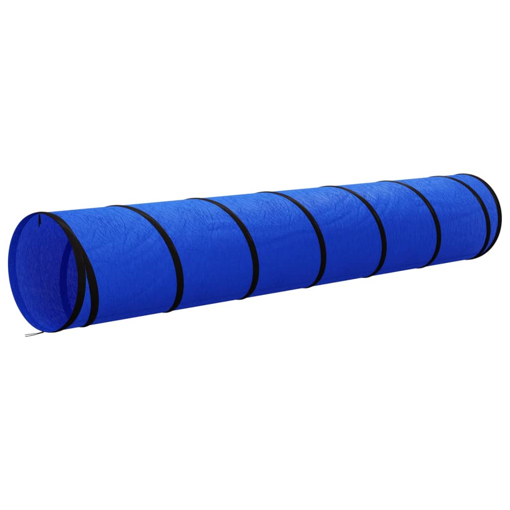 Túnel Para Perros Poliéster Azul Ø50x300 Cm_4