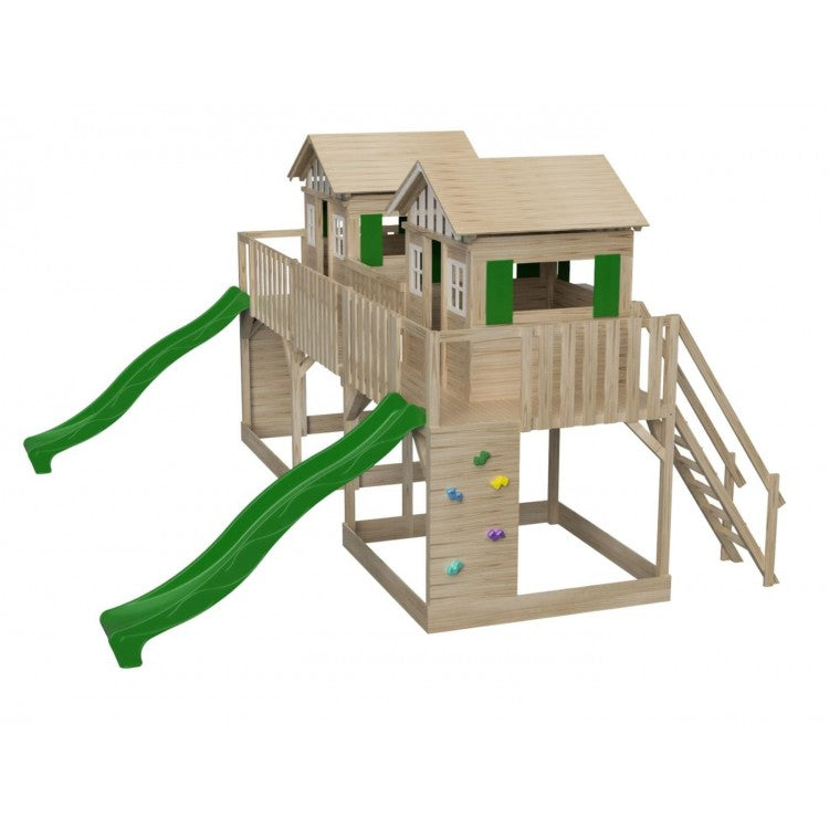 Parque Infantil Masgames Superpop Xl Doble Tobogan._1