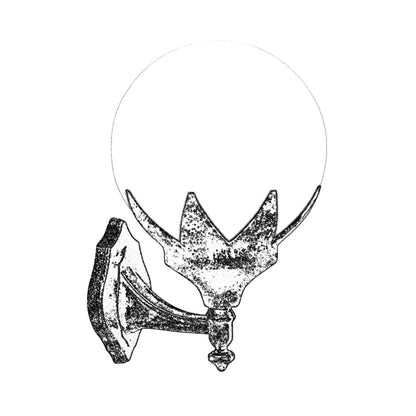 Aplique De Pared Para Exterior, Abs , Marrón, 29x25x38, Casquillo E 27 Max 60 W