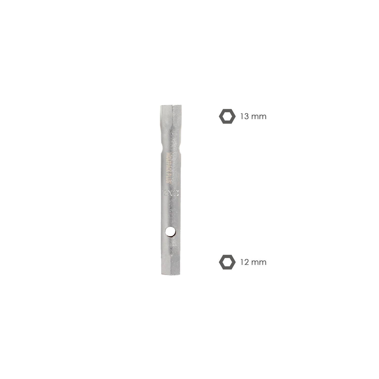 Llave Tubo Tubular 12x13 Fabricada En Acero Cromo Vanadio, Llave Grifería, Llave De Tubo Para Grifos, Llaves De Tubo Doble