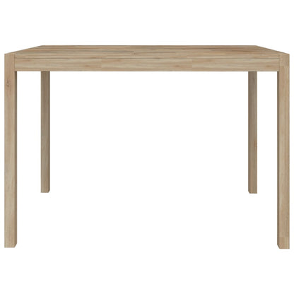 Mesa De Comedor Madera Maciza De Acacia 110x70x75 Cm_2